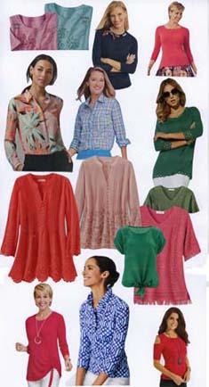 Keyholes, ruching, tucks, prints; amazing styleblouses for Spring summer 2019